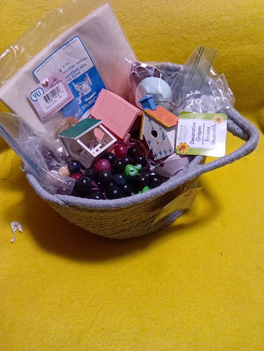 Decorative Woven Basket Gift Set - Multicolor